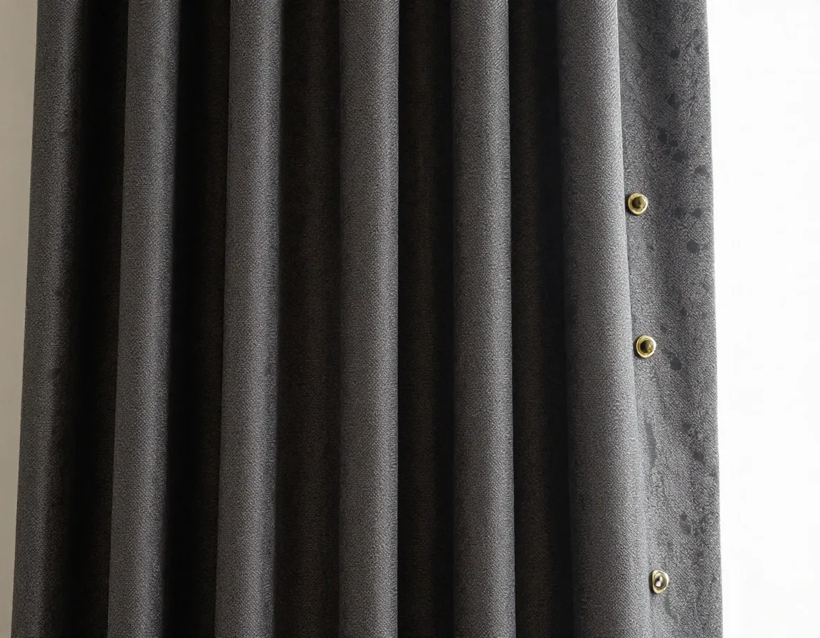 Elegant curtains with custom fabric